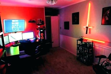 For many of us, the bedroom is a sanctuary. Cool Gaming Bedroom Ideas Small Gaming Room Bedroom Ideas ...
