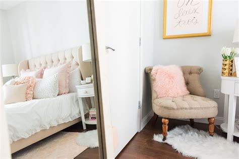 My Chicago Bedroom Parisian Chic Blush Pink — Bows And Sequins