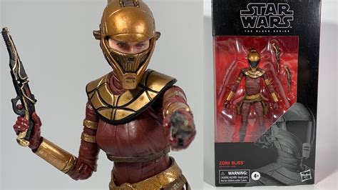 Action Figures Star Wars The Black Series Zorii Bliss Toy 6 Inch The Rise Of Skywalker Figure Tv