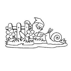 Leuk voor kids Veel grappige kleurplaten van kabouters Kabouter