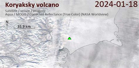 Koryaksky Volcano Kamchatka World Facts And Information