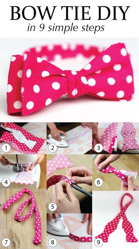 Learn How To Make A Bow Tie Great Diy Bow Tie Instructions Make A