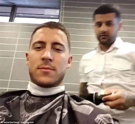 What is the eden hazard haircut 2018. Chelsea star Eden Hazard shows off his new trim | Daily ...