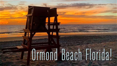 Ormond Beach Sunrise August 2019 Youtube