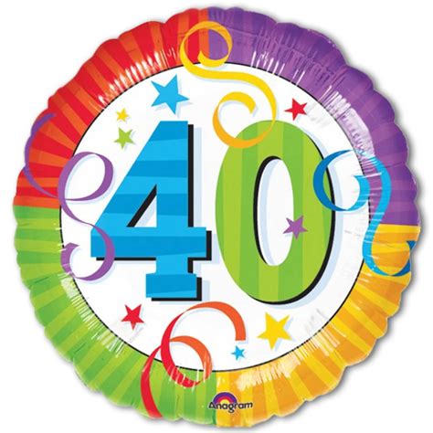 Happy 40th Birthday Clip Art Clipart Best