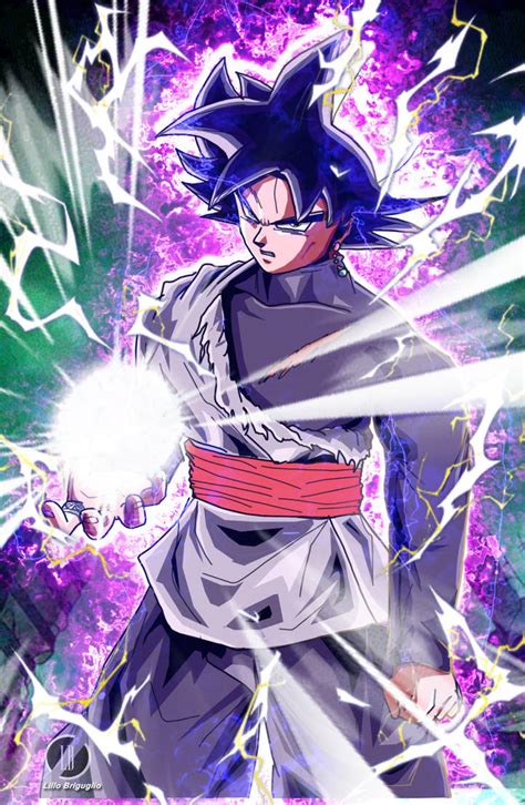 Goku Black Ultra Instinct Lr Dokkan Battle By Darkaharveey On Deviantart