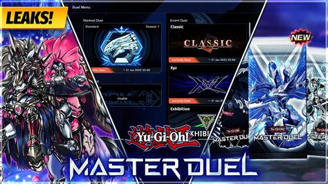 Yu Gi Oh Master Duel Leaks New Events Solo Modes Pvp Ranks Deck