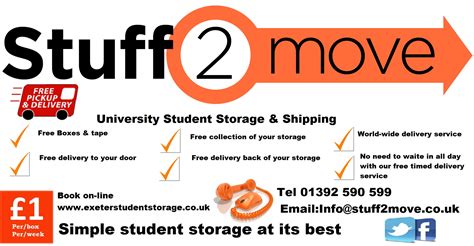 Exeter Student Storage Stuff2move