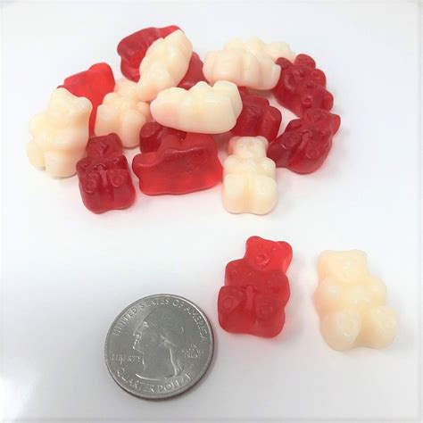 Albanese Gummi Bears Valentine Candy Red And White Gummy Candy 1 Pound