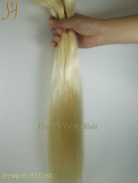 Virgin Cuticle Aligned Hair Raw Russian Blonde Hair Buy