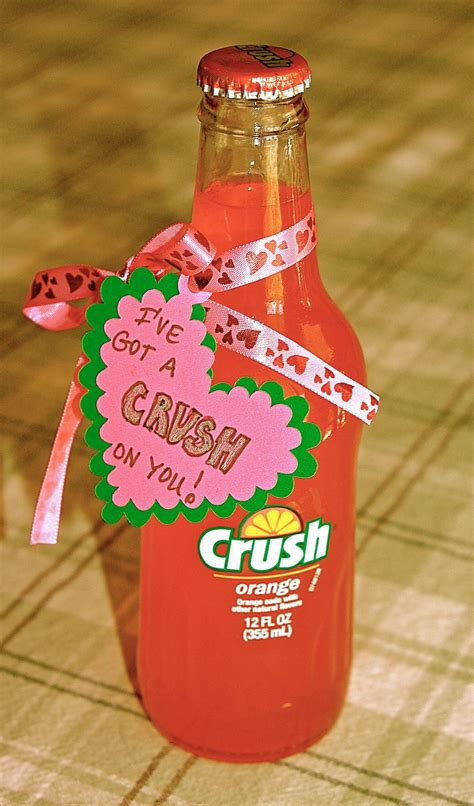 Do you get a gift that shares how you really feel? Valentine Crush Soda | Valentines sweets