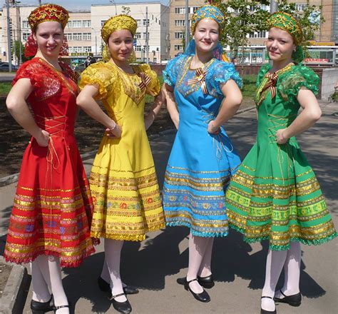 Russian Dance Traditional Costume