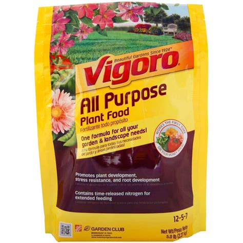 Vigoro 5 Lb All Season All Purpose Plant Food 12 5 7 611612 The