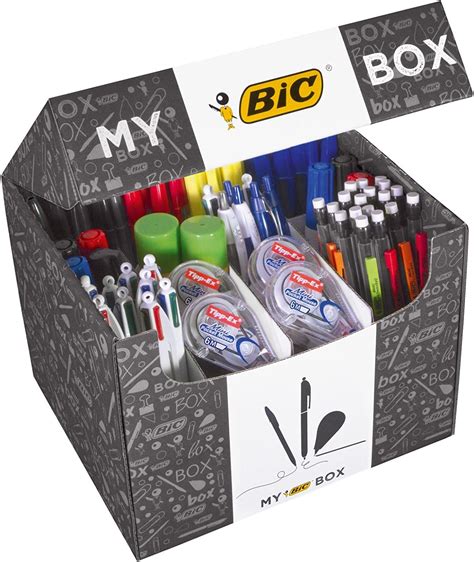 My Bic Box Stationery T Set And Variety Pack Box Of 124 Essential