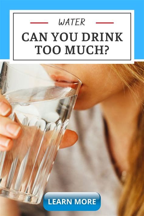 Drinking Too Much Water Can Cause Problems Hyponatremia Water Intake Diabetes