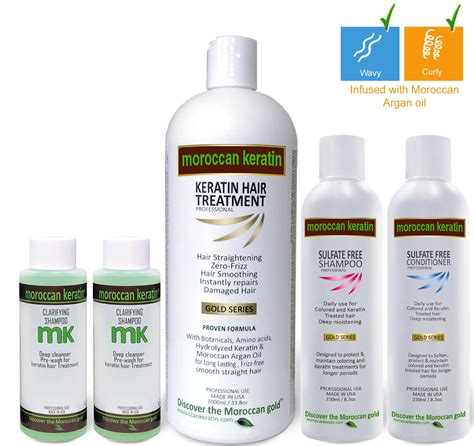 Moroccan Keratin 1000ml Set Most Effective Brazilian Keratin Hair