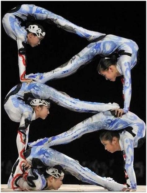 Amazing Skillful Circus Acrobatics