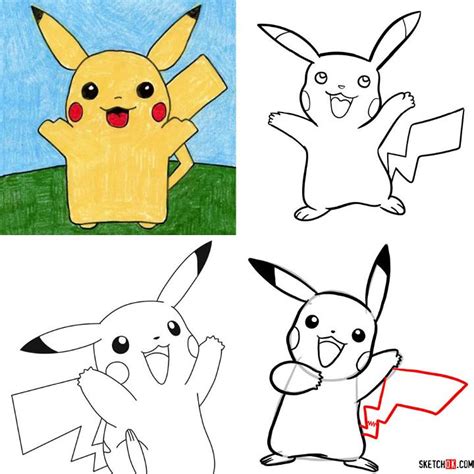 25 Easy Pikachu Drawing Ideas How To Draw Pikachu