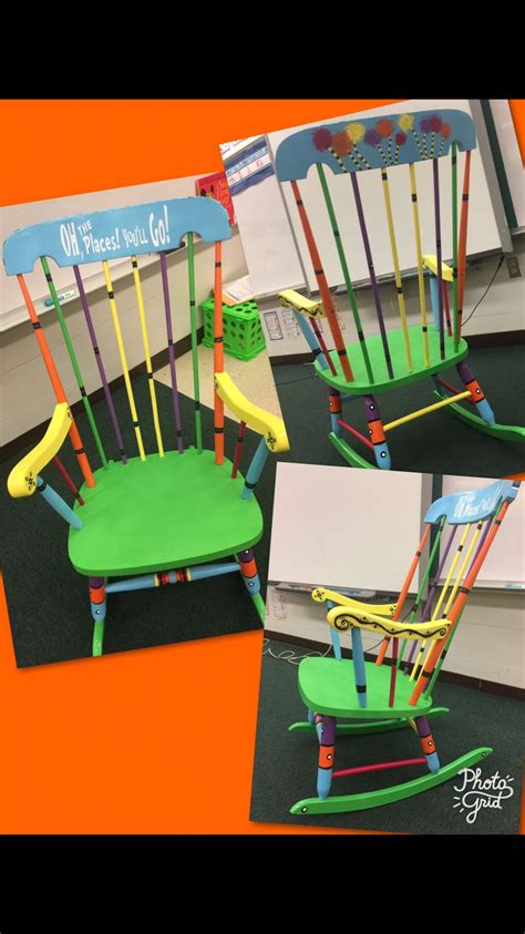 Teacher Rocking Chairs Time Out Chair 2nd Grade Writing First Grade Classroom Dr Seuss Book
