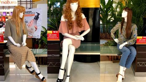 Malaysia Mall Uses Mannequins To Help Humans Feel Less Lonely Coconuts