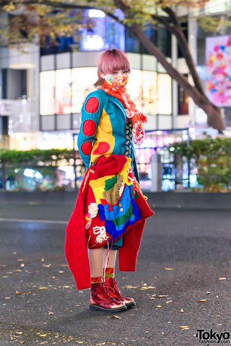 Tokyo Fashion20 Year Old Japanese Fashion Student Saki On The Street