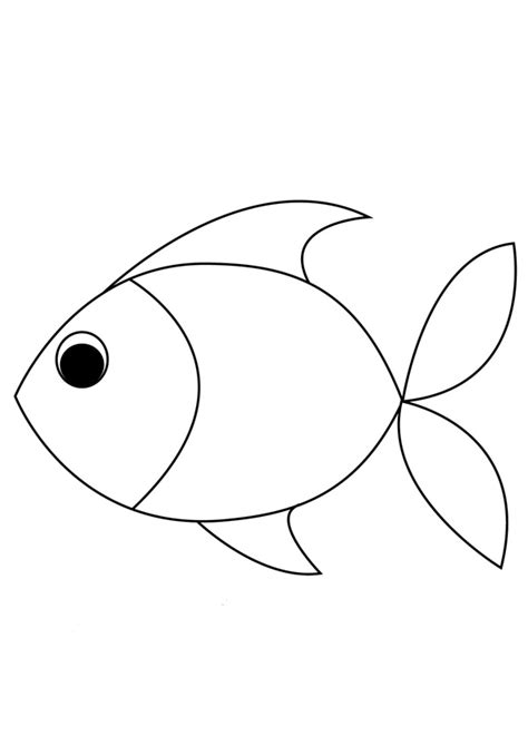Coloring Pages | Fish Coloring Sheet for Kids