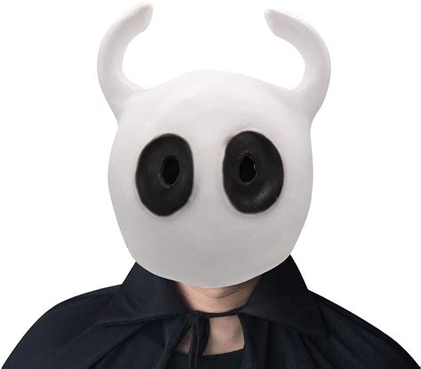 2022 Hollow Knight Mask Cosplay Toy Latex Helmet Halloween Costume And