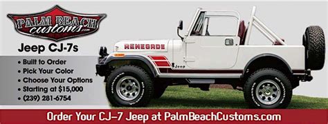 76 86 Jeep Cj7 Steel Body Tub Mopar Licensed Palmbeachcustoms