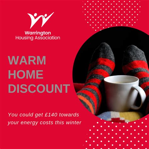 Apply For Warm Home Discount Today Warrington Housing Association