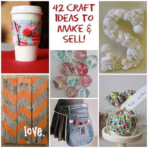 42 CRAFT PROJECT IDEAS THAT ARE EASY TO MAKE AND SELL - Handy DIY