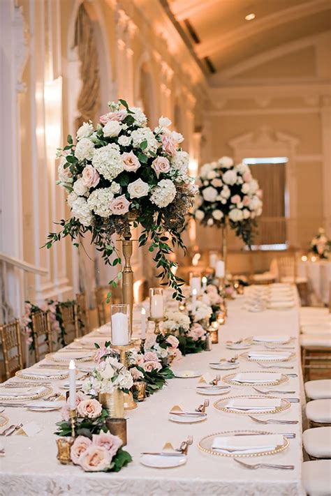 These ideas and inspiring pictures can help you create fun and elegant decorations for different types of parties while staying on a tight budget. Rose Gold Wedding Decorations | Wedding Ideas By Colour | CHWV