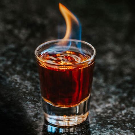 Flaming Dr Pepper Shot Cocktail Recipe