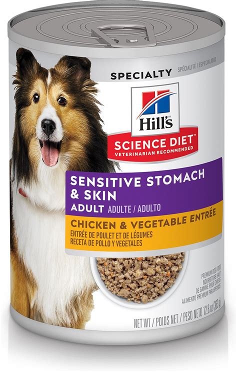 Best wet dog food for sensitive stomach always bring quick results, and once your dog becomes familiar with them, you mix it it is the best dog food for sensitive stomachs. Hill's Science Diet Adult Sensitive Stomach & Skin Chicken ...