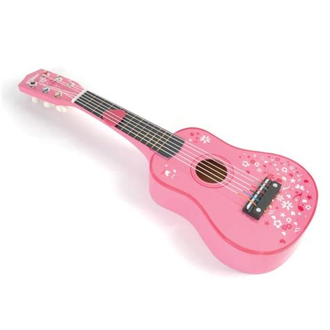 Tidlo Pink Guitar Guitar Baby Guitar Toy Pink Guitar