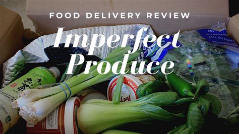 Does buying cosmetically imperfect produce help the food system? Imperfect Foods Review- Update!! - YouTube