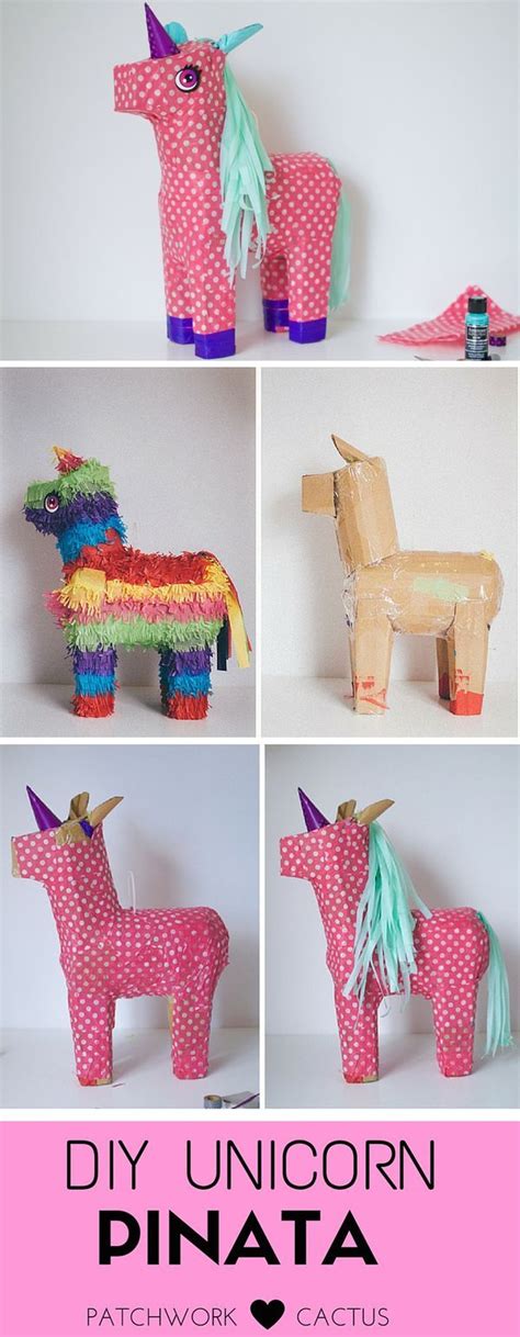 Handcrafted traditional whack pinata made from cardboard approx. DIY Unicorn Piñata - that used to be a donkey | Unicorn pinata, Homemade pinata, Unicorn ...