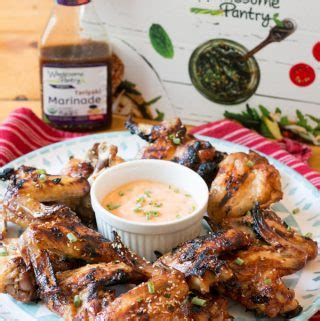 Toss wings in teriyaki sauce then return to air fryer basket. Bottled Teriyaki Wings : Bottled Teriyaki Wings : Crispy ...