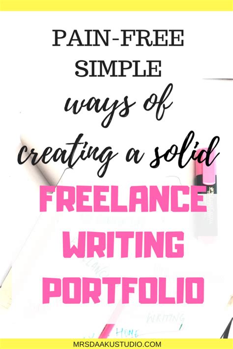 Building A Freelance Writing Portfolio 3 Ways To Kill It
