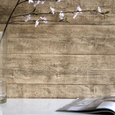At totalwallcovering.com, we stock hundreds of designs in embossed paintable wallpaper. Oak Wood Effect Textured Wallpaper | Beige - Your 4 Walls