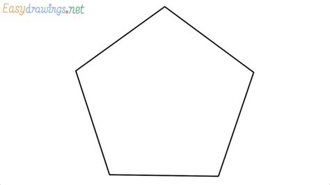 How To Draw A Pentagon Step By Step 5 Easy Phase