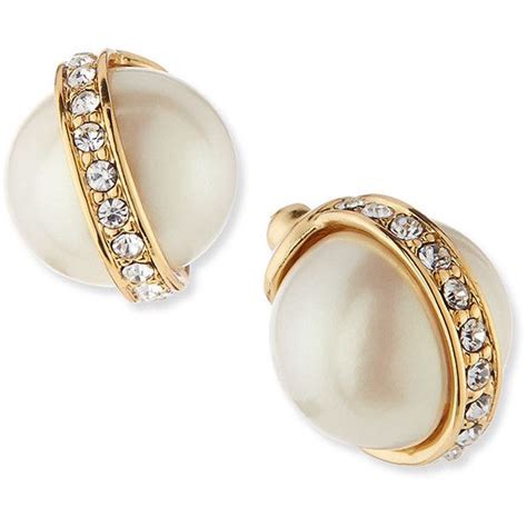 Kate Spade New York Purely Pearly Floating Hoop Earrings 48 Liked On