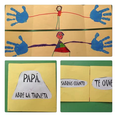 En dos semanas celebramos en españa el día del padre y, por eso, vamos a ir elaborando regalos tan chulos como esta tarjeta. Tarjeta para el día del padre. Alumnos 4 años. Colegio ...