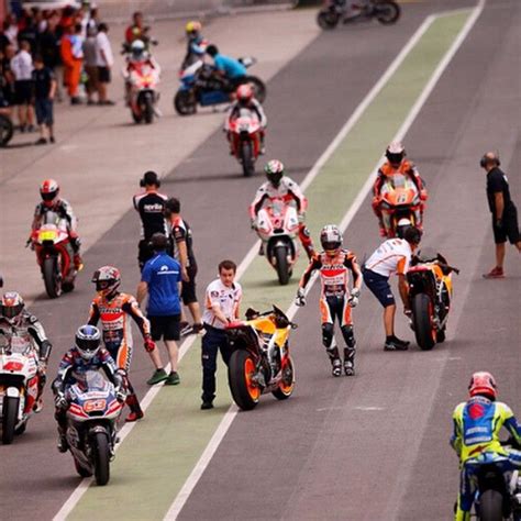 Awesome Shot From The Motogp Pits At The Argentinagp Padgram Marc