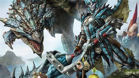 Monster Hunter Video Game Azure Rathalos Capcom Hd Wallpaper Peakpx
