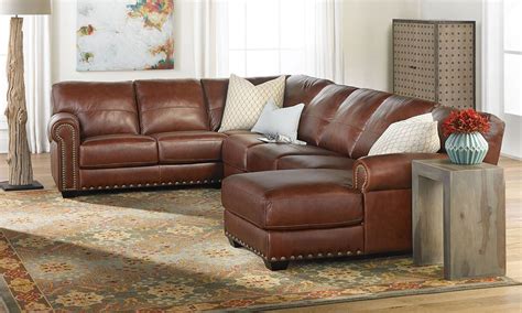Top Grain Leather Sectional Sofas Sofa Living Room Ideas