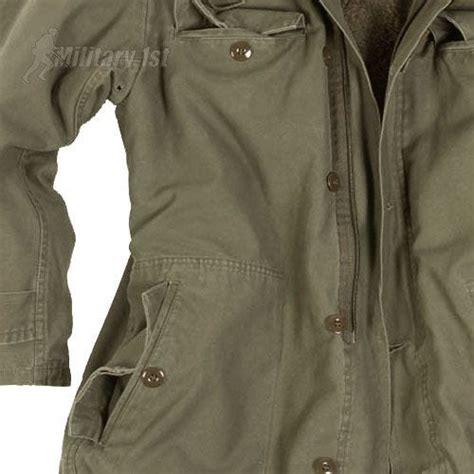 German Army Parka With Liner Olive