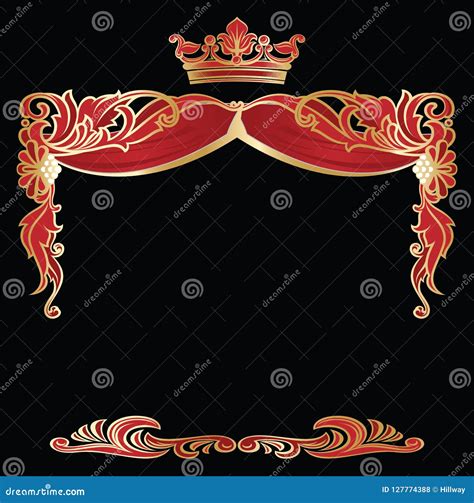 Richly Decorated Elegant Corner And Borders Templates Stock Vector