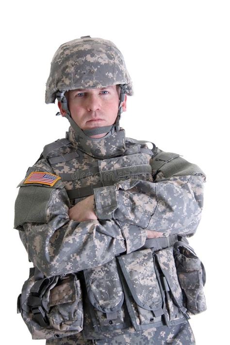 American Combat Soldier Stock Photo Image Of Combat Portrait 1874330