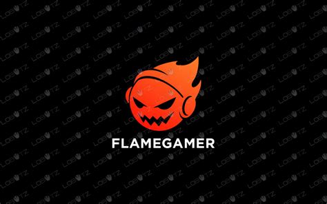 Flame Gamer Logo Fire Gamer Logo For Sale Lobotz Ltd