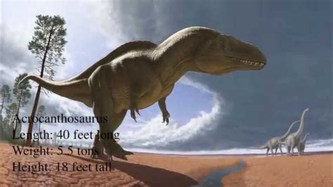 Top 10 Largest Dinosaurs In The World Hd Youtube